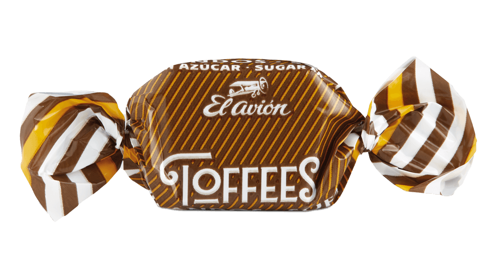 Caramelo Toffee blando sin azúcar