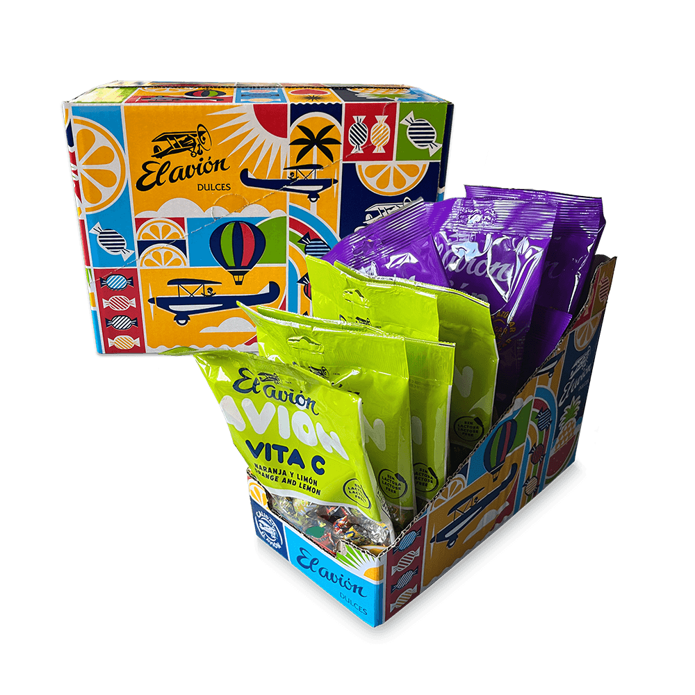 Pack Sin Azúcar con Vita C Sin Azúcar y Avión Fruit