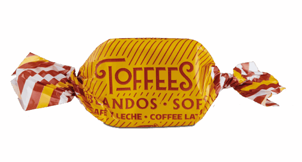 Caramelo toffee blando de Café con Leche