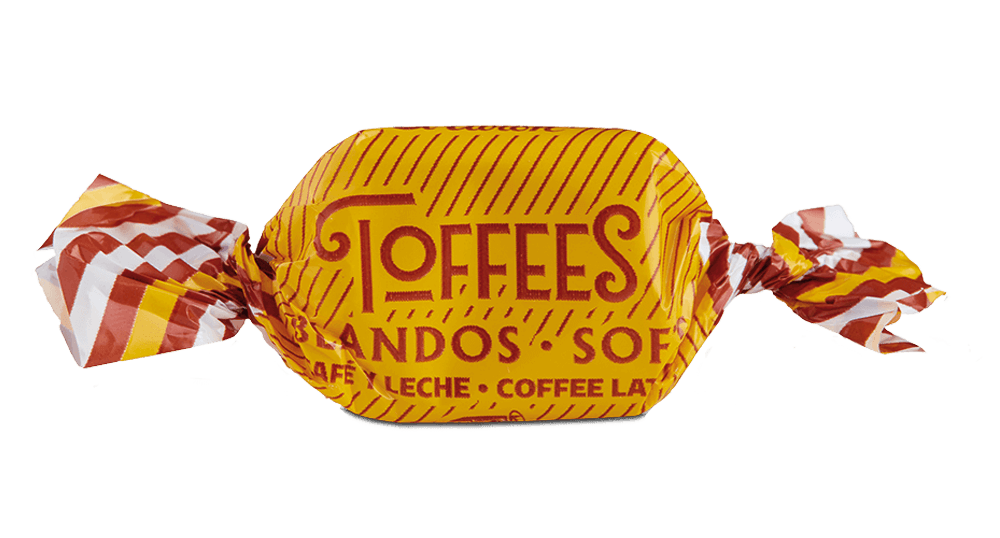 Caramelo toffee blando de Café con Leche